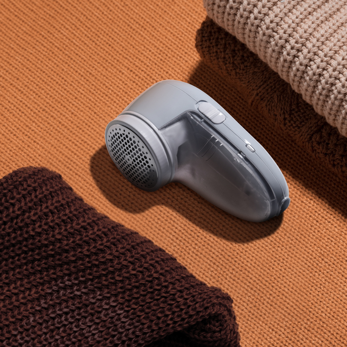 Машинка для удаления катышков Luazon LUK-04, от АКБ, голубой 
Машинка для удаления катышков Luazon LUK-04, от АКБ, голубой