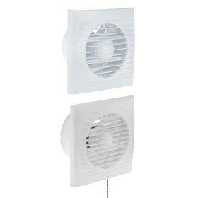 Вентилятор вытяжной AURAMAX OPTIMA 4-02, 150х150 мм, d=100 мм, 220‒240 В, с выключателем 
Вентилятор вытяжной AURAMAX OPTIMA 4-02, 150х150 мм, d=100 мм, 220‒240 В, с выключателем