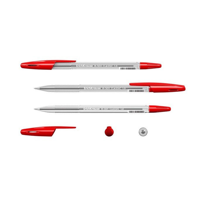 Ручка шариковая Erich Krause R-301 Classic Stick, узел 1.0 мм, чернила красные, длина линии письма 2000 метров, штрихкод на ручке
Ручка шариковая Erich Krause R-301 Classic Stick, узел 1.0 мм, чернила красные, длина линии письма 2000 метров, штрихкод на ручке