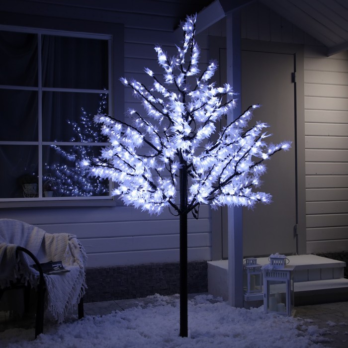 Светодиодное дерево «Белый клён» 2 м, 900 LED, постоянное свечение, 220 В, свечение белое
Светодиодное дерево «Белый клён» 2 м, 900 LED, постоянное свечение, 220 В, свечение белое