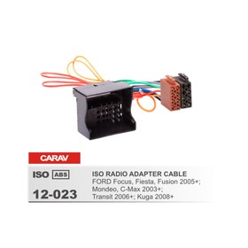 Евро разъём CARAV 12-023 (ISO адаптер FORD Focus, Fiesta, Fusion 2005+; Mondeo, C-Max 2003+; Tra 3
Евро разъём CARAV 12-023 (ISO адаптер FORD Focus, Fiesta, Fusion 2005+; Mondeo, C-Max 2003+; Tra 3