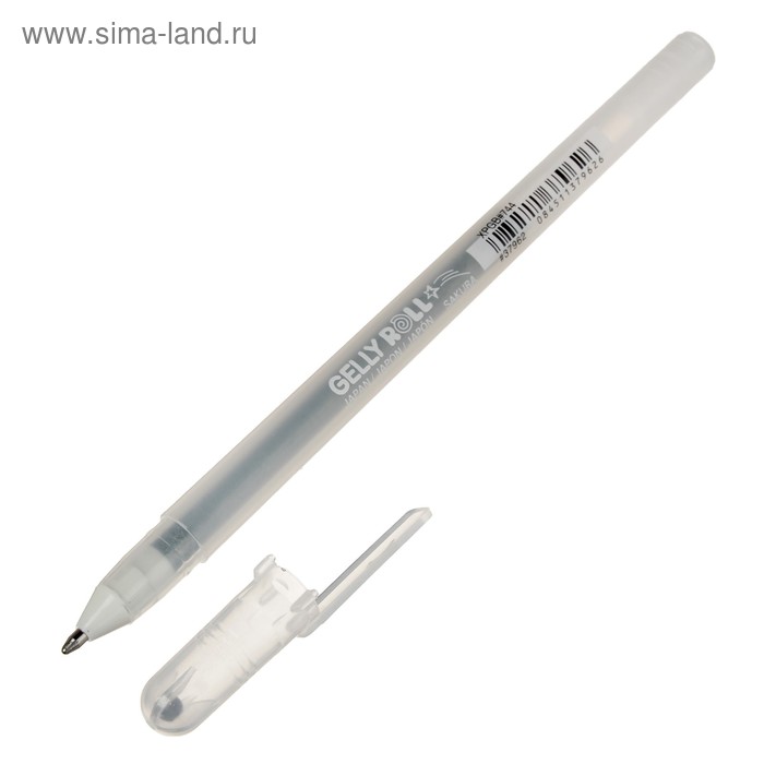 Ручка гелевая для декоративных работ Sakura Gelly Roll Stardust 0.8 мм, с блестками, серебро
Ручка гелевая для декоративных работ Sakura Gelly Roll Stardust 0.8 мм, с блестками, серебро