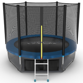 Батут с внешней сеткой и лестницей EVO JUMP External, диаметр 8ft (синий) + нижняя сеть
Батут с внешней сеткой и лестницей EVO JUMP External, диаметр 8ft (синий) + нижняя сеть