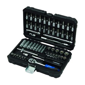 Набор инструментов Forsage F-2571-5, 1/4", 6 граней, 4-14 мм, E4-E10, 57 предметов
Набор инструментов Forsage F-2571-5, 1/4", 6 граней, 4-14 мм, E4-E10, 57 предметов