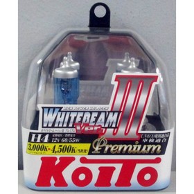 Лампа автомобильная Koito, H4, 12 В (60/55w) P43t Whitebeam III Premium 4500K, 2 шт
Лампа автомобильная Koito, H4, 12 В (60/55w) P43t Whitebeam III Premium 4500K, 2 шт