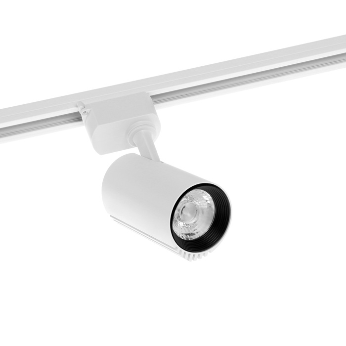 Трековый светильник, Luazon lighting, TSL-101, 24 deg, 20 W, 1600 Lm, 6500K, холодн. бел., корпус Бе
Трековый светильник, Luazon lighting, TSL-101, 24 deg, 20 W, 1600 Lm, 6500K, холодн. бел., корпус Бе