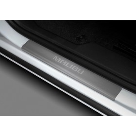 Накладки на пороги Rival для Chevrolet Malibu IX 2015-2018 2018-н.в., нерж. сталь, с надписью, 2 шт., NP.1005.3
Накладки на пороги Rival для Chevrolet Malibu IX 2015-2018 2018-н.в., нерж. сталь, с надписью, 2 шт., NP.1005.3