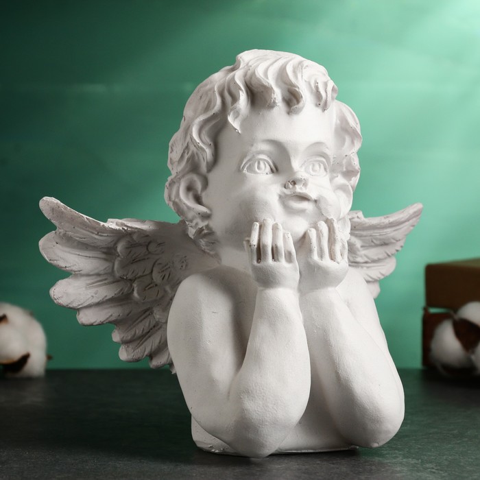 Фигура "Ангелочек лежит" белый, 21х10х20см
Фигура "Ангелочек лежит" белый, 21х10х20см