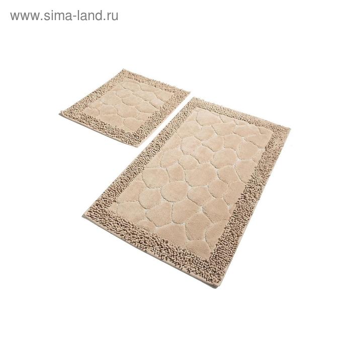 Комплект ковриков для ванной STONE, 2 шт, размер 60 х 100 см и 60 х 50 см, хлопок, цвет бежевый
Комплект ковриков для ванной STONE, 2 шт, размер 60 х 100 см и 60 х 50 см, хлопок, цвет бежевый