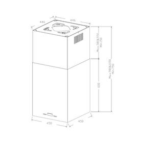 Вытяжка Körting KHA 45970 W Cube, островная, 950 м3/ч, 5 скоростей, 45 см, белая
Вытяжка Körting KHA 45970 W Cube, островная, 950 м3/ч, 5 скоростей, 45 см, белая