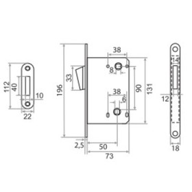 Защелка магнитная TRODOS CX9050WC под завертку CP , цвет хром
Защелка магнитная TRODOS CX9050WC под завертку CP , цвет хром