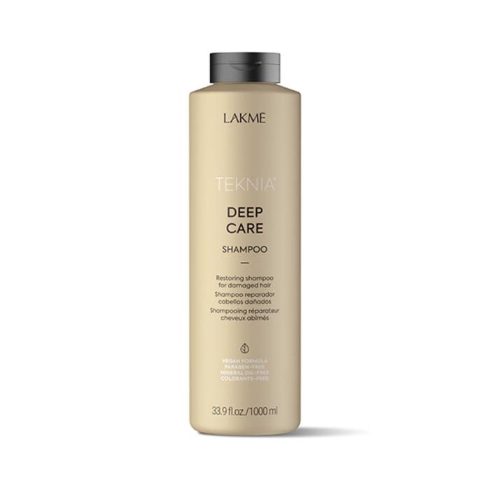 Шампунь для поврежденных волос LAKME Teknia Deep Care Shampoo, восстановление, 1000 мл
Шампунь для поврежденных волос LAKME Teknia Deep Care Shampoo, восстановление, 1000 мл