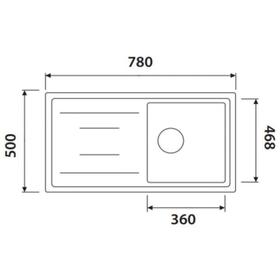 Мойка кухонная из камня KAISER KGM-7850-S, врезная, квадратная, 880х580х270 мм, цвет песочный 7002
Мойка кухонная из камня KAISER KGM-7850-S, врезная, квадратная, 880х580х270 мм, цвет песочный 7002