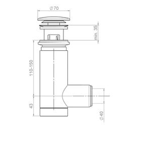 Сифон для раковины PREVEX Easy Clean 1502422, d=40 мм, клик-клак и перелив хром, белый
Сифон для раковины PREVEX Easy Clean 1502422, d=40 мм, клик-клак и перелив хром, белый