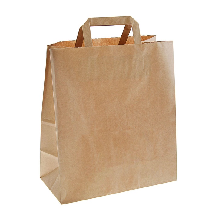 Пакет крафт без печати, плоская ручка 24 х 14 х 28 см, набор 20 шт. 
Пакет крафт без печати, плоская ручка 24 х 14 х 28 см, набор 20 шт.