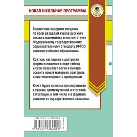 ОГЭ. Русский язык. Математика в таблицах и схемах для подготовки к ОГЭ. Текучева И.В., Слонимский Л.
ОГЭ. Русский язык. Математика в таблицах и схемах для подготовки к ОГЭ. Текучева И.В., Слонимский Л.