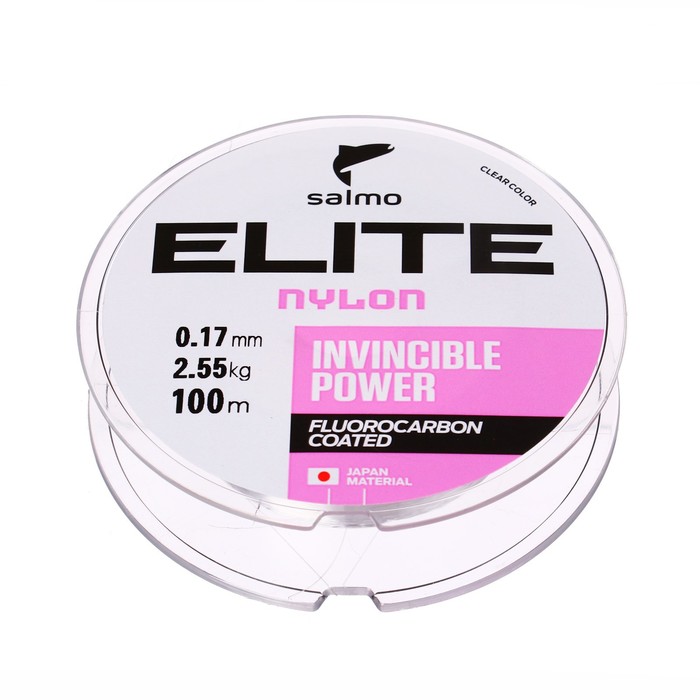 Леска монофильная Salmo Elite FLUORO COATED NYLON, диаметр 0.17 мм, тест 2.55 кг, 100 м, прозрачная
Леска монофильная Salmo Elite FLUORO COATED NYLON, диаметр 0.17 мм, тест 2.55 кг, 100 м, прозрачная