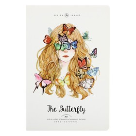 Тетрадь А5, 44 листа в клетку, 142 х 210 мм, Landuo BE BUTTERFLY, на сшивке, 80 г/м2, МИКС 4 вида
Тетрадь А5, 44 листа в клетку, 142 х 210 мм, Landuo BE BUTTERFLY, на сшивке, 80 г/м2, МИКС 4 вида