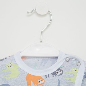 Распашонка детская, цвет серый/ленивцы, рост 62 см
Распашонка детская, цвет серый/ленивцы, рост 62 см