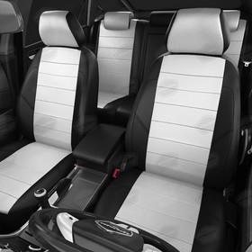 Авточехлы для Suzuki SX4 1 с 2010-2014 г., хэтчбек, перфорация, экокожа, цвет белый, чёрный
Авточехлы для Suzuki SX4 1 с 2010-2014 г., хэтчбек, перфорация, экокожа, цвет белый, чёрный