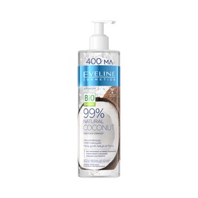 Гель для лица и тела Eveline 99% Natural Coconut, увлажняюще-укрепляющий 3в1, 400 мл
Гель для лица и тела Eveline 99% Natural Coconut, увлажняюще-укрепляющий 3в1, 400 мл