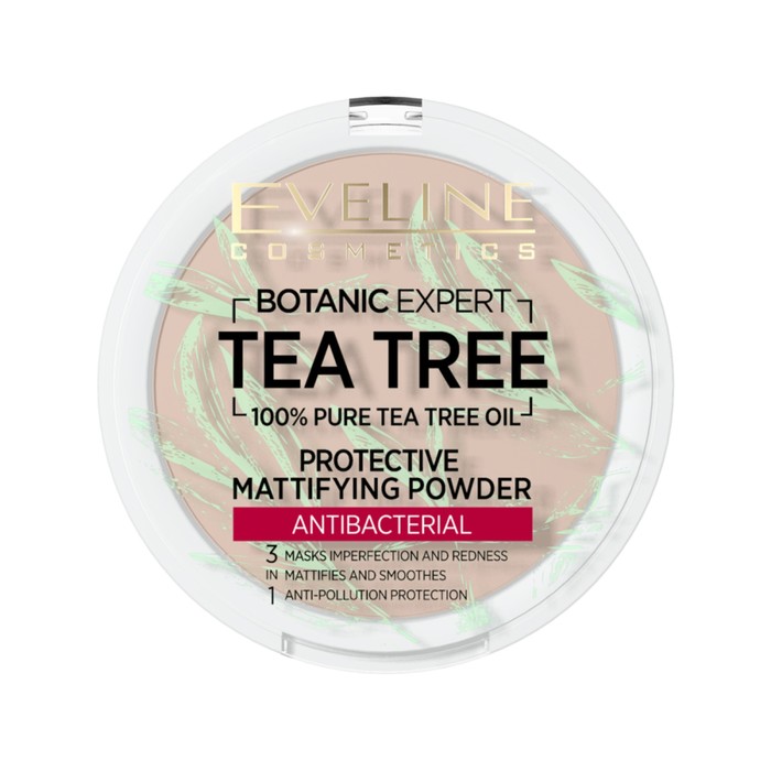 Пудра для лица Eveline Botanic Expert, матирующая, 3в1, тон 002 слоновая кость, 9 г
Пудра для лица Eveline Botanic Expert, матирующая, 3в1, тон 002 слоновая кость, 9 г