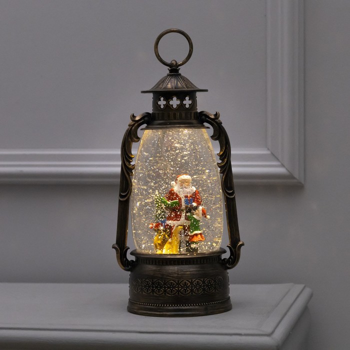 Светодиодная фигура «Фонарь с Дедом Морозом» 15 × 30 × 12.5 см, пластик, батарейки ААх3 (не в комплекте), USB, свечение тёплое белое
Светодиодная фигура «Фонарь с Дедом Морозом» 15 × 30 × 12.5 см, пластик, батарейки ААх3 (не в комплекте), USB, свечение тёплое белое