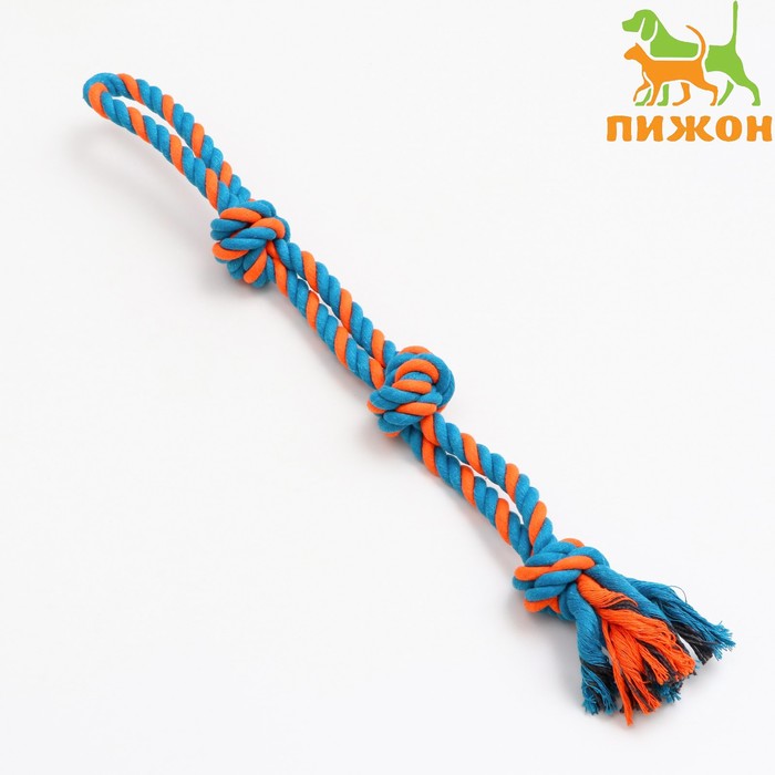 Игрушка-дразнилка канатная для собак, двойная, до 50 см, до 140 г, голубая/оранжевая
Игрушка-дразнилка канатная для собак, двойная, до 50 см, до 140 г, голубая/оранжевая