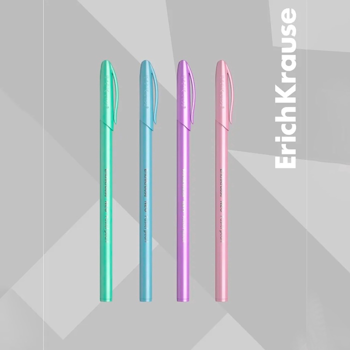 Набор ручек шариковых ErichKrause Neo Pastel pearl, узел 0.7 мм, чернила синие, длина линии письма 1000 метров, 4 штуки, МИКС
Набор ручек шариковых ErichKrause Neo Pastel pearl, узел 0.7 мм, чернила синие, длина линии письма 1000 метров, 4 штуки, МИКС