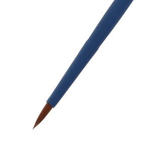 Кисть для акварели, синтетика коричневая, круглая, Roubloff Aqua blue round №4, ручка короткая синяя, покрытие обоймы soft-touch
Кисть для акварели, синтетика коричневая, круглая, Roubloff Aqua blue round №4, ручка короткая синяя, покрытие обоймы soft-touch