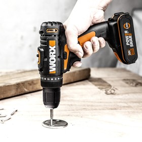 Дрель-шуруповерт аккумуляторная WORX WX101, 20 В, 2х1.5 Ач, 30 Нм, Li-Ion, сумка
Дрель-шуруповерт аккумуляторная WORX WX101, 20 В, 2х1.5 Ач, 30 Нм, Li-Ion, сумка