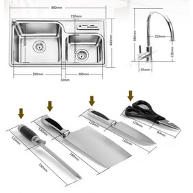 Мойка кухонная OULIN OL-H9910, врезная, 800 х 460 мм, прямоугольная, двойная, сатин
Мойка кухонная OULIN OL-H9910, врезная, 800 х 460 мм, прямоугольная, двойная, сатин