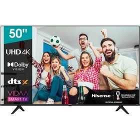 Телевизор Hisense 50A6BG, 50", 3840x2160, DVB-T/T2/C/S2, HDMI 3, USB 2, Smart TV, чёрный
Телевизор Hisense 50A6BG, 50", 3840x2160, DVB-T/T2/C/S2, HDMI 3, USB 2, Smart TV, чёрный