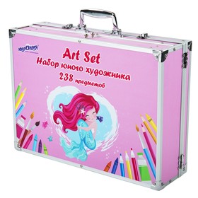 Набор для рисования Юного художника ЮНЛАНДИЯ, 238 предметов в кейсе, "Mermaid" 664635
Набор для рисования Юного художника ЮНЛАНДИЯ, 238 предметов в кейсе, "Mermaid" 664635