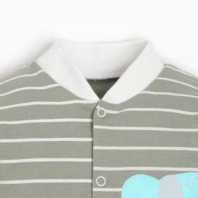 Кофточка для мальчика, цвет серый/полоска, рост 62-68 см
Кофточка для мальчика, цвет серый/полоска, рост 62-68 см