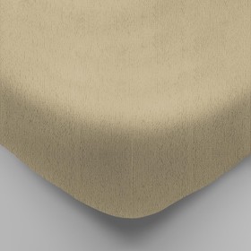Простыня на резинке, размер 200х160х20 см, цвет бежевый
Простыня на резинке, размер 200х160х20 см, цвет бежевый