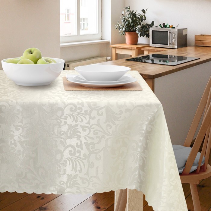 Скатерть «Венеция», жаккард, размер 140x240 см, цвет бежевый
Скатерть «Венеция», жаккард, размер 140x240 см, цвет бежевый