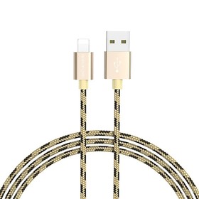 УЦЕНКА Кабель Borofone BX24, Lightning - USB, 2.4 А, 1 м, нейлоновая оплётка, золотистый
УЦЕНКА Кабель Borofone BX24, Lightning - USB, 2.4 А, 1 м, нейлоновая оплётка, золотистый