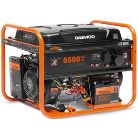 Генератор бензиновый DAEWOO GDA 6500E, 5.5 кВт, 220 В, ручной/электрический старт
Генератор бензиновый DAEWOO GDA 6500E, 5.5 кВт, 220 В, ручной/электрический старт