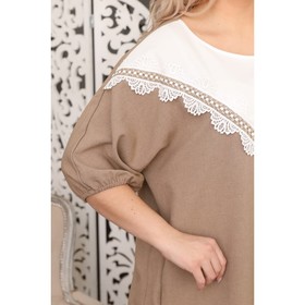 Платье женское, размер 58, цвет бежевый
Платье женское, размер 58, цвет бежевый