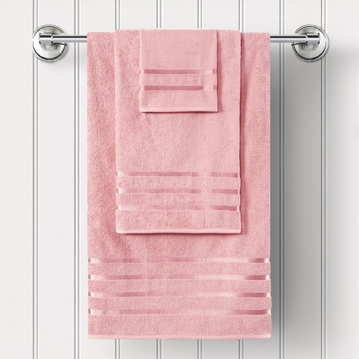 Набор махровых полотенец Guten Morgen Pink, размер 30х50 см, 50х90 см, 70х140 см, цвет розовый
Набор махровых полотенец Guten Morgen Pink, размер 30х50 см, 50х90 см, 70х140 см, цвет розовый