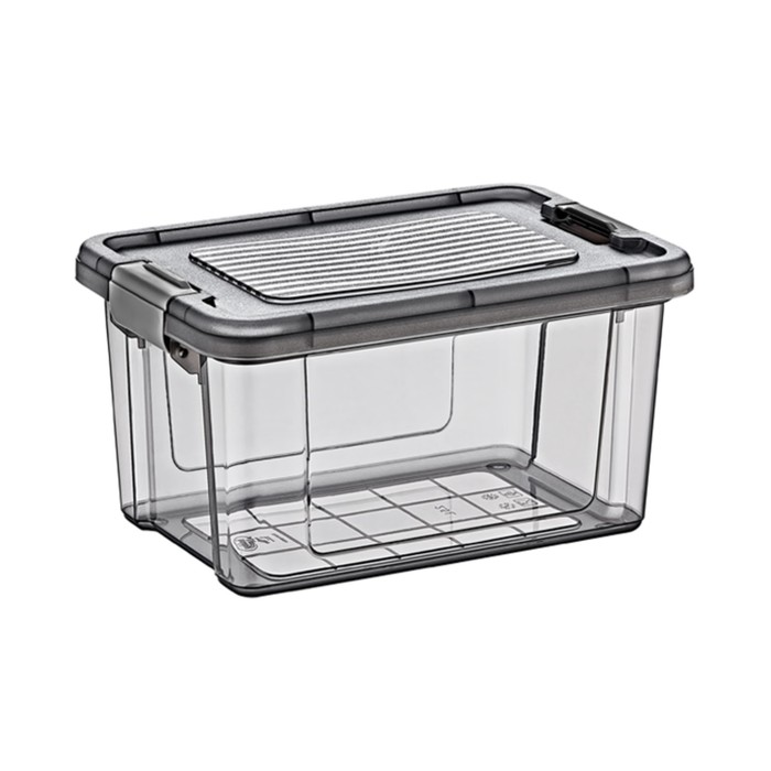 Короб для хранения вещей StorMax Elite HobbyLife 2,5 л, с крышкой и зажимами
Короб для хранения вещей StorMax Elite HobbyLife 2,5 л, с крышкой и зажимами