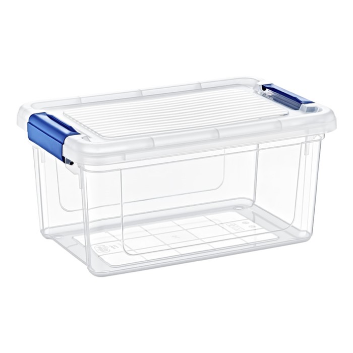 Короб для хранения вещей StorMax Glassy HobbyLife 5 л, прозрачный, с крышкой и зажимами
Короб для хранения вещей StorMax Glassy HobbyLife 5 л, прозрачный, с крышкой и зажимами