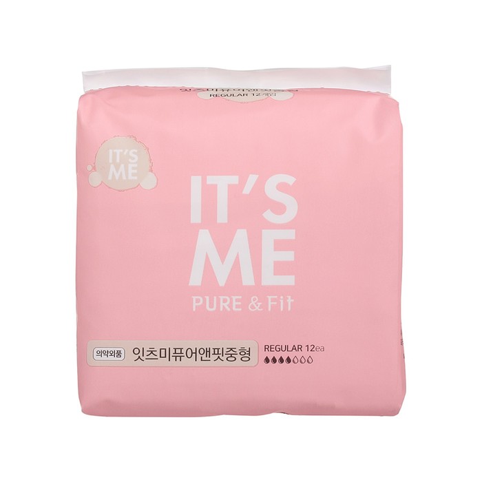 Прокладки женские гигиенические с крылышками, 4 капли It's Me Pure & Fit pads regular 12p
Прокладки женские гигиенические с крылышками, 4 капли It's Me Pure & Fit pads regular 12p
