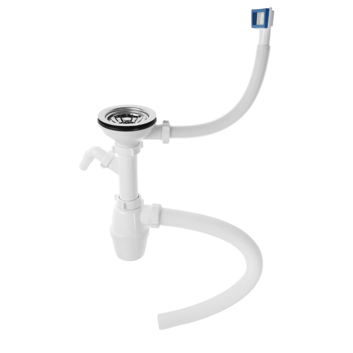 Сифон для мойки ORIO Е-4011, 3 1/2"х40 мм, с отводом, с переливом, с гофрой 40х40 мм
Сифон для мойки ORIO Е-4011, 3 1/2"х40 мм, с отводом, с переливом, с гофрой 40х40 мм