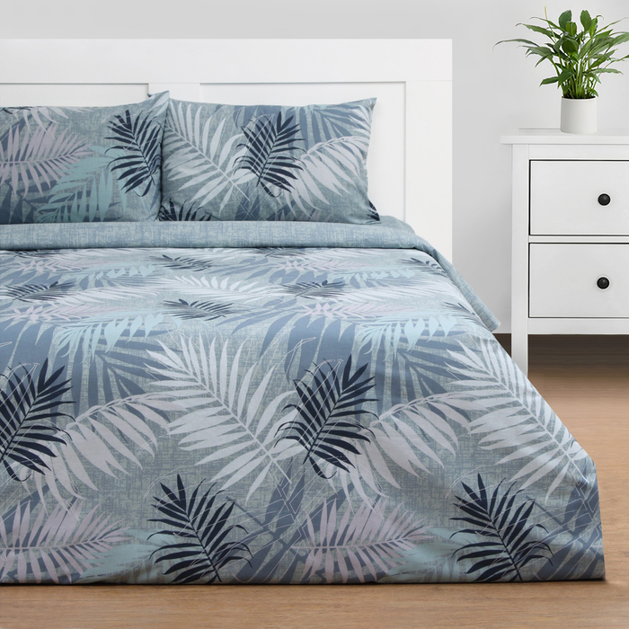 Постельное бельё Этель 2сп Areca palm, 175х215см, 200х220см, 50х70см-2 шт, поплин, 125 г/м2
Постельное бельё Этель 2сп Areca palm, 175х215см, 200х220см, 50х70см-2 шт, поплин, 125 г/м2