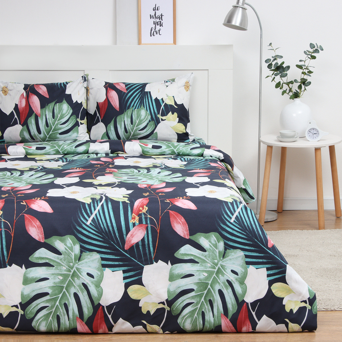 Постельное бельё Экономь и Я евро Magical tropics 200*215см,200*215см,50*70см-2 шт, полисатин, 80 г/м²
Постельное бельё Экономь и Я евро Magical tropics 200*215см,200*215см,50*70см-2 шт, полисатин, 80 г/м²
