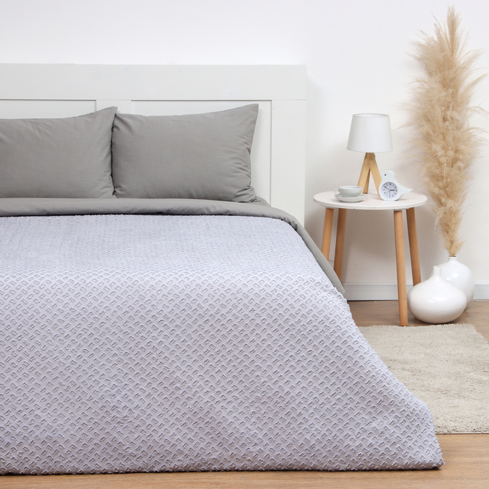 Покрывало LoveLife Tufting: Квадрат цв.серо-сиреневый, 150*220±5см, микрофайбер, 100% п/э
Покрывало LoveLife Tufting: Квадрат цв.серо-сиреневый, 150*220±5см, микрофайбер, 100% п/э