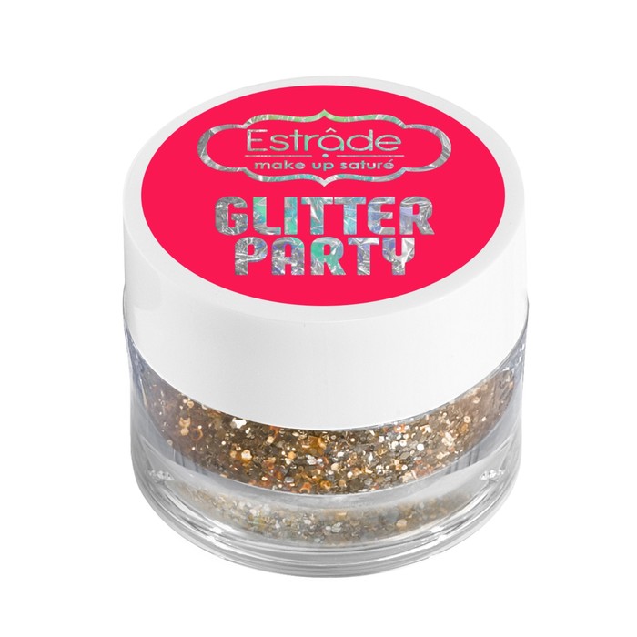 Гелевый глиттер для лица, тела и волос Estrade GLITTER PARTY, тон 06 burlesque, 6,5г
Гелевый глиттер для лица, тела и волос Estrade GLITTER PARTY, тон 06 burlesque, 6,5г