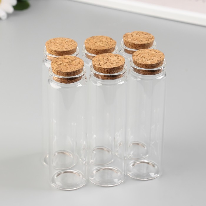 Декор для творчества стекло "Баночка с пробкой" набор 6 шт 12х3,7х3,7 см
Декор для творчества стекло "Баночка с пробкой" набор 6 шт 12х3,7х3,7 см